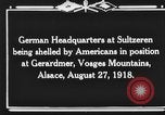 Image soldats des États-Unis France, 1918, de la seconde 13 séquences d'archives historiques vidéo 65675044470