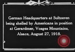 Image soldats des États-Unis France, 1918, de la seconde 16 séquences d'archives historiques vidéo 65675044470