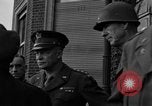 Standbild General Dwight D Eisenhower Verviers Belgien, 1944, aus Sekunde 47 historischem Filmmaterial Videoclip 65675044492