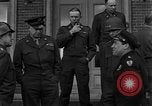 Standbild General Dwight D Eisenhower Verviers Belgien, 1944, aus Sekunde 52 historischem Filmmaterial Videoclip 65675044492