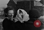 Image of Belgian civilian refugee women and children Rahier Belgium, 1944, second 59 stock footage video 65675044507