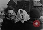Image of Belgian civilian refugee women and children Rahier Belgium, 1944, second 60 stock footage video 65675044507
