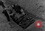 Standbild Bestattung der Opfer Stavelot Belgien, 1944, aus Sekunde 39 historischem Filmmaterial Videoclip 65675044511