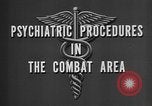 Image of Treatment for psychiatric combat stress in World War 2 Italy, 1944, second 11 stock footage video 65675044515