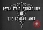 Image of Treatment for psychiatric combat stress in World War 2 Italy, 1944, second 12 stock footage video 65675044515