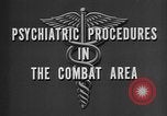 Image of Treatment for psychiatric combat stress in World War 2 Italy, 1944, second 16 stock footage video 65675044515