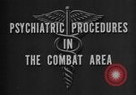 Image of Treatment for psychiatric combat stress in World War 2 Italy, 1944, second 18 stock footage video 65675044515