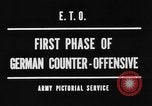 Standbild deutschen Offensive Malmedy Belgien, 1944, aus Sekunde 5 historischem Filmmaterial Videoclip 65675044521
