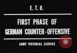 Standbild deutschen Offensive Malmedy Belgien, 1944, aus Sekunde 6 historischem Filmmaterial Videoclip 65675044521
