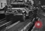 Image of Army M3 Half Track towing a field piece Belgium, 1944, second 25 stock footage video 65675044523