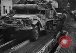 Image of Army M3 Half Track towing a field piece Belgium, 1944, second 26 stock footage video 65675044523