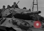 Image of Army M3 Half Track towing a field piece Belgium, 1944, second 54 stock footage video 65675044523