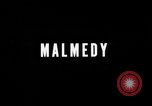 Standbild American 30 Infanterie Division setzt Verteidigung in Wald in der Nähe von Malmedy Malmedy Belgien, 1944, aus Sekunde 3 historischem Filmmaterial Videoclip 65675044525