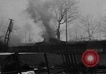 Standbild Deutsch 12 SS tiger Tanks und andere Rüstung brennen Sankt Vith Belgien, 1944, aus Sekunde 6 historischem Filmmaterial Videoclip 65675044526