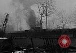 Standbild Deutsch 12 SS tiger Tanks und andere Rüstung brennen Sankt Vith Belgien, 1944, aus Sekunde 7 historischem Filmmaterial Videoclip 65675044526