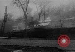 Standbild Deutsch 12 SS tiger Tanks und andere Rüstung brennen Sankt Vith Belgien, 1944, aus Sekunde 8 historischem Filmmaterial Videoclip 65675044526