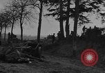 Standbild Deutsch 12 SS tiger Tanks und andere Rüstung brennen Sankt Vith Belgien, 1944, aus Sekunde 26 historischem Filmmaterial Videoclip 65675044526