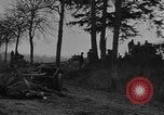 Standbild Deutsch 12 SS tiger Tanks und andere Rüstung brennen Sankt Vith Belgien, 1944, aus Sekunde 27 historischem Filmmaterial Videoclip 65675044526