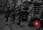 Standbild Deutsch 12 SS tiger Tanks und andere Rüstung brennen Sankt Vith Belgien, 1944, aus Sekunde 33 historischem Filmmaterial Videoclip 65675044526