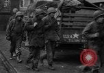 Standbild Deutsch 12 SS tiger Tanks und andere Rüstung brennen Sankt Vith Belgien, 1944, aus Sekunde 35 historischem Filmmaterial Videoclip 65675044526