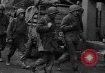 Standbild Deutsch 12 SS tiger Tanks und andere Rüstung brennen Sankt Vith Belgien, 1944, aus Sekunde 36 historischem Filmmaterial Videoclip 65675044526