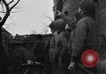 Standbild Deutsch 12 SS tiger Tanks und andere Rüstung brennen Sankt Vith Belgien, 1944, aus Sekunde 50 historischem Filmmaterial Videoclip 65675044526