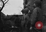 Standbild Deutsch 12 SS tiger Tanks und andere Rüstung brennen Sankt Vith Belgien, 1944, aus Sekunde 51 historischem Filmmaterial Videoclip 65675044526