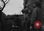 Standbild Deutsch 12 SS tiger Tanks und andere Rüstung brennen Sankt Vith Belgien, 1944, aus Sekunde 52 historischem Filmmaterial Videoclip 65675044526