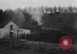 Standbild Deutsch 12 SS tiger Tanks und andere Rüstung brennen Sankt Vith Belgien, 1944, aus Sekunde 54 historischem Filmmaterial Videoclip 65675044526