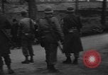 Image of Civilians fleeing Bastogne as German Forces advance toward the town Bastogne Belgium, 1944, second 8 stock footage video 65675044527