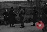 Image of Civilians fleeing Bastogne as German Forces advance toward the town Bastogne Belgium, 1944, second 14 stock footage video 65675044527