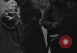 Image of Civilians fleeing Bastogne as German Forces advance toward the town Bastogne Belgium, 1944, second 17 stock footage video 65675044527