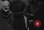 Image of Civilians fleeing Bastogne as German Forces advance toward the town Bastogne Belgium, 1944, second 18 stock footage video 65675044527