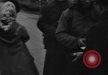 Image of Civilians fleeing Bastogne as German Forces advance toward the town Bastogne Belgium, 1944, second 19 stock footage video 65675044527