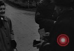 Image of Civilians fleeing Bastogne as German Forces advance toward the town Bastogne Belgium, 1944, second 20 stock footage video 65675044527