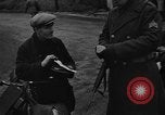 Image of Civilians fleeing Bastogne as German Forces advance toward the town Bastogne Belgium, 1944, second 21 stock footage video 65675044527