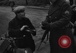 Image of Civilians fleeing Bastogne as German Forces advance toward the town Bastogne Belgium, 1944, second 22 stock footage video 65675044527