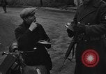 Image of Civilians fleeing Bastogne as German Forces advance toward the town Bastogne Belgium, 1944, second 25 stock footage video 65675044527