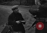 Image of Civilians fleeing Bastogne as German Forces advance toward the town Bastogne Belgium, 1944, second 30 stock footage video 65675044527