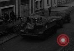 Image of Civilians fleeing Bastogne as German Forces advance toward the town Bastogne Belgium, 1944, second 48 stock footage video 65675044527