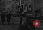 Image of Civilians fleeing Bastogne as German Forces advance toward the town Bastogne Belgium, 1944, second 52 stock footage video 65675044527