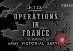 Standbild DIE US-Armee kämpft in Brest Frankreich gegen die Deutschen Brest Frankreich, 1944, aus Sekunde 30 historischem Filmmaterial Videoclip 65675044537