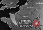 Standbild deutschen Kapitulation Beaugency Frankreich, 1944, aus Sekunde 7 historischem Filmmaterial Videoclip 65675044538