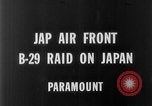 Image of B-29 bomber Japan, 1944, second 1 stock footage video 65675044550