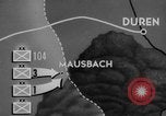 Image of American 1st Army advance on Stolberg Stolberg Germany, 1944, second 31 stock footage video 65675044552