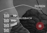 Image of American 1st Army advance on Stolberg Stolberg Germany, 1944, second 32 stock footage video 65675044552