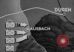 Image of American 1st Army advance on Stolberg Stolberg Germany, 1944, second 33 stock footage video 65675044552