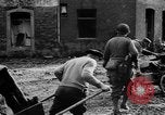 Image of US Army forces advance through Eschweiler Germany Germany, 1944, second 62 stock footage video 65675044553