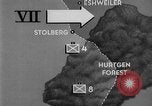Image of US Army advance through Hurtgen forest Germany, 1944, second 6 stock footage video 65675044555