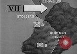 Image of US Army advance through Hurtgen forest Germany, 1944, second 8 stock footage video 65675044555